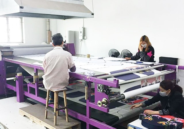 升華熱轉印車間